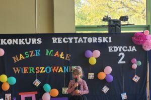 Dzieci recytowały wiersze