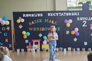 Dzieci recytowały wiersze