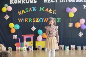 Dzieci recytowały wiersze